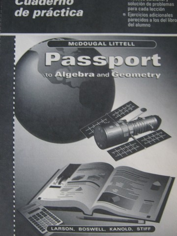 (image for) Passport to Algebra & Geometry Cuaderno de Practica (P)