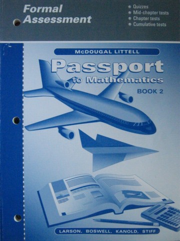 (image for) Passport to Mathematics 2 Formal Assessment (P)