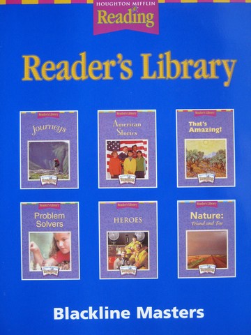 (image for) Reading 4 Reader's Library Blackline Masters (P)
