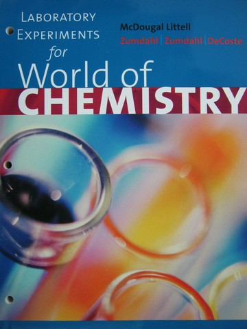 (image for) World of Chemistry Laboratory Experiments (P) by Grosse,