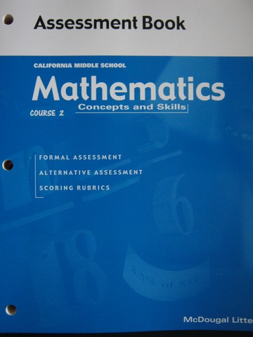 (image for) Mathematics Concepts & Skills Course 2 Assessment Book (CA)(P)