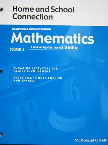 (image for) Mathematics Concepts & Skills Course 2 Home & School (CA)(P)
