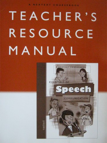 (image for) Nextext Essentials of Speech Communication TRM (TE)(P)