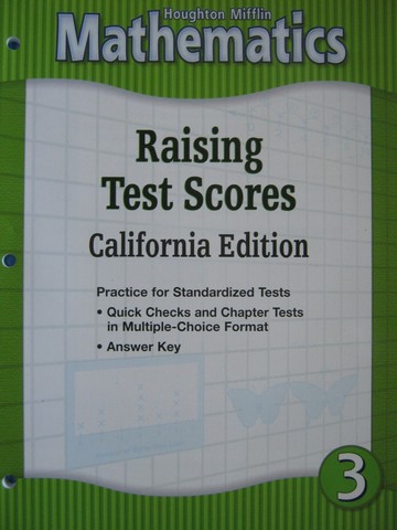 (image for) Mathematics 3 Raising Test Scores California Edition (CA)(P)