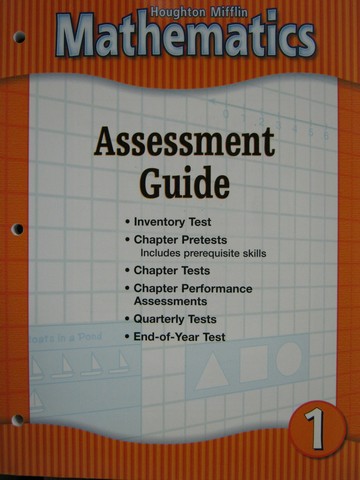 (image for) Mathematics 1 Assessment Guide (P)