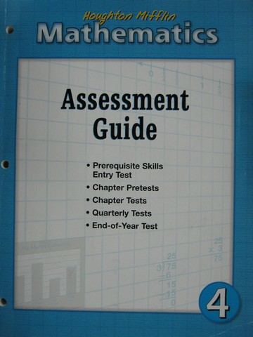 (image for) HM Mathematics 4 Assessment Guide (P)