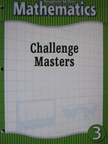 (image for) HM Mathematics 3 Challenge Masters (P)