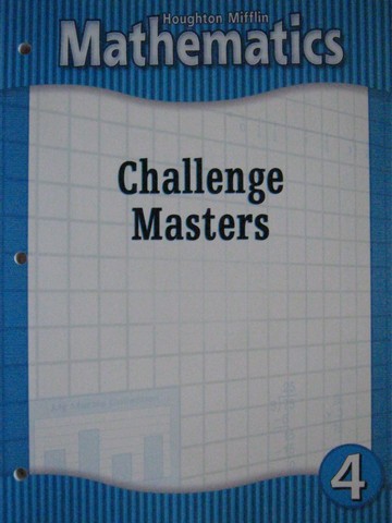 (image for) HM Mathematics 4 Challenge Masters (P)
