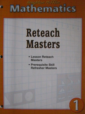 (image for) Mathematics 1 Reteach Masters (P)