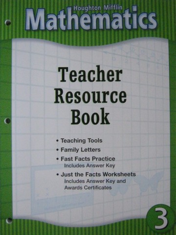 (image for) Mathematics 3 Teacher Resource Book (TE)(P)