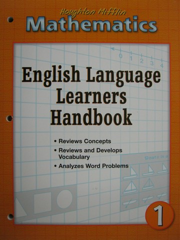 (image for) HM Mathematics 1 English Language Learners Handbook (P)