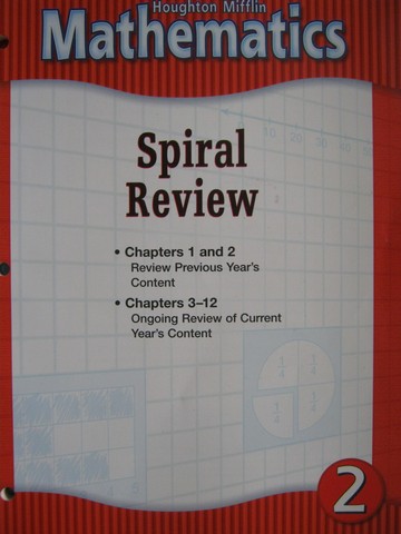 (image for) HM Mathematics 2 Spiral Review (P)