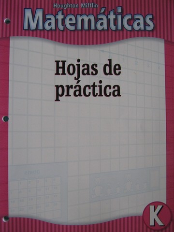(image for) Matematicas K Hojas de practica (P)