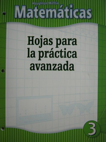 (image for) Matematicas 3 Hojas para la practica avanzada (P)