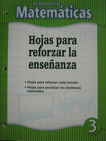 (image for) Matematicas 3 Hojas para reforzar la ensenanza (P)