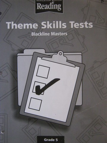 (image for) Reading 5 Theme Skills Tests Blackline Masters (P)