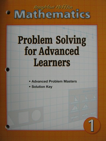 (image for) HM Mathematics 1 Problem Solving for Advanced Learners (P)