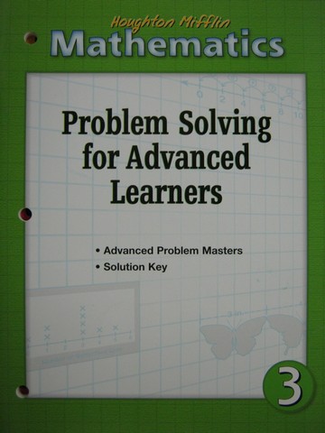 (image for) HM Mathematics 3 Problem Solving for Advanced Learners (P)