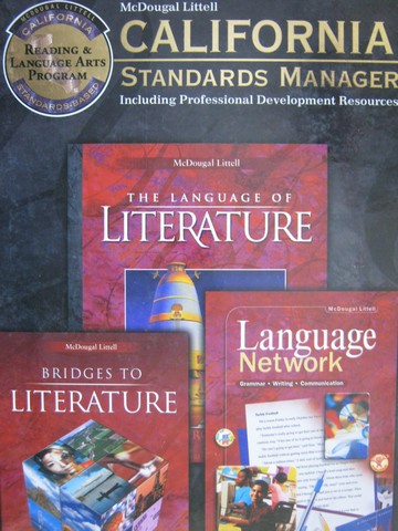 (image for) Reading & Language Arts Program 7 California Standards Manager (CA)(Spiral)