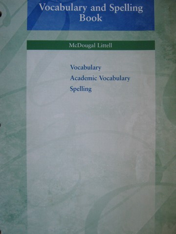 (image for) Vocabulary & Spelling Book 8 (P)