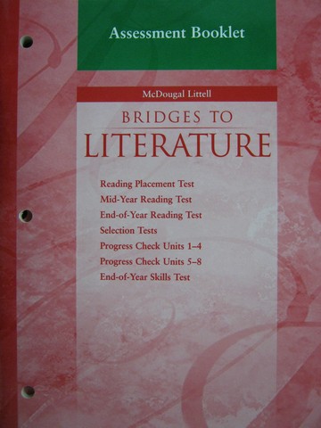 (image for) Bridges to Literature 2 Assessment Booklet (P)