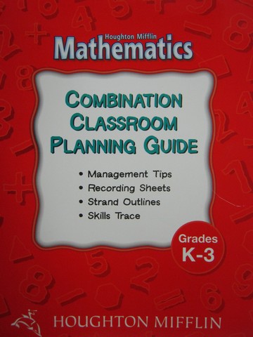 (image for) HM Mathematics Grades K-3 Combo Classroom Planning Guide (P)