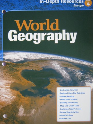 (image for) World Geography In-Depth Resources Unit 4 (P)