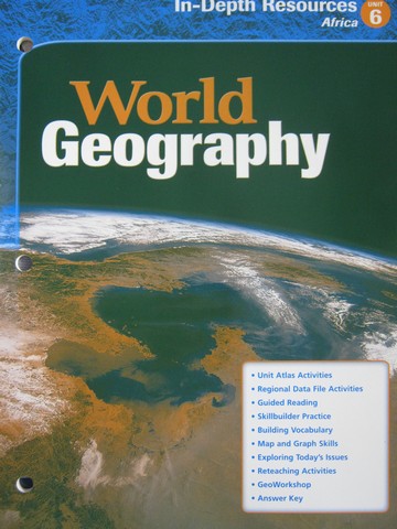 (image for) World Geography In-Depth Resources Unit 6 (P)