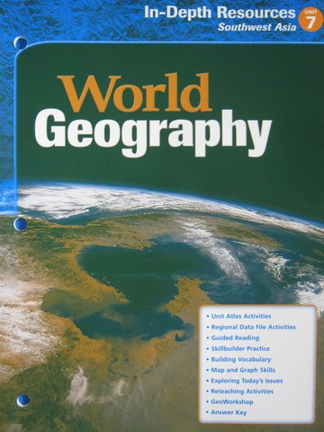 (image for) World Geography In-Depth Resources Unit 7 (P)