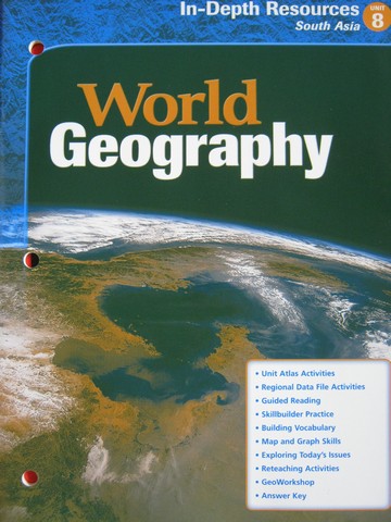 (image for) World Geography In-Depth Resources Unit 8 (P)