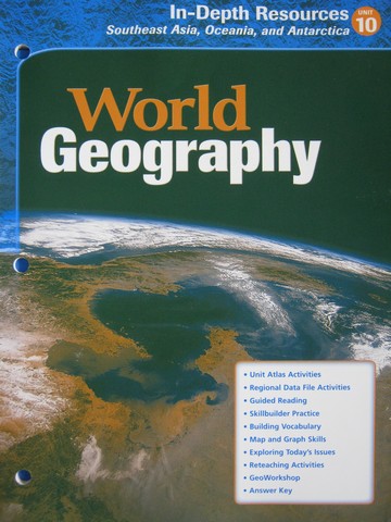 (image for) World Geography In-Depth Resources Unit 10 (P)