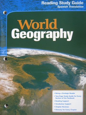 (image for) World Geography Reading Study Guide Spanish Translation (P)