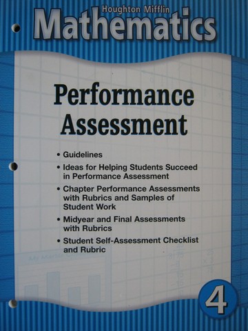(image for) Mathematics 4 Performance Assessment (P)