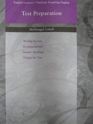 (image for) Language of Literature EL/SAE Test Preparation (P)