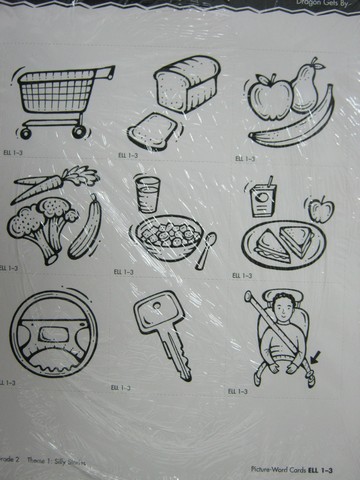 (image for) HM Reading 2 Picture-Word Cards (Pk)