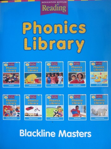 (image for) Reading K Phonics Library Blackline Masters (P)