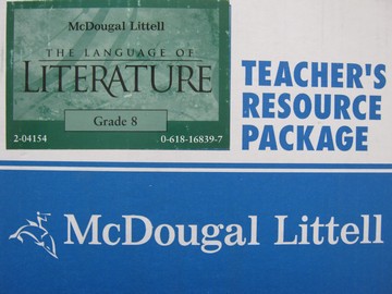 (image for) Language of Literature 8 Teacher's Resource Package (TE)(Pk)