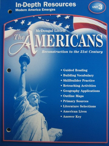 (image for) Americans In-Depth Resources Unit 3 (P)