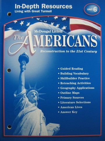 (image for) Americans In-Depth Resources Unit 6 (P)