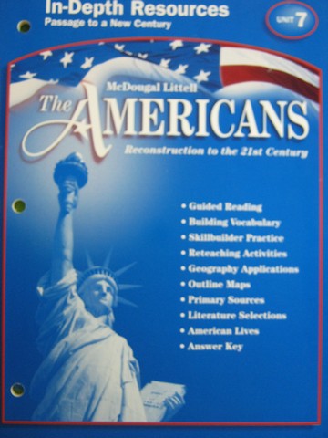 (image for) Americans In-Depth Resources Unit 7 (P)