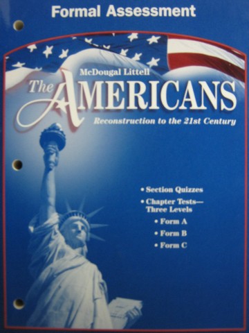 (image for) Americans Formal Assessment (P)