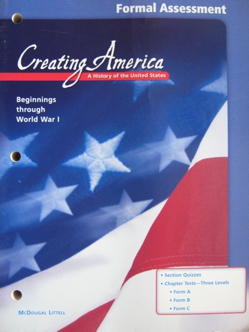 (image for) Creating America Formal Assessment (P)