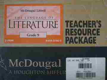(image for) Language of Literature 9 Teacher's Resource Package (TE)(Pk)