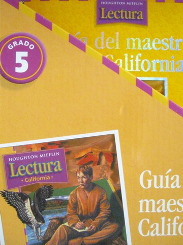 (image for) Lectura 5 Guia del maestro para California (CA)(TE)(Box)