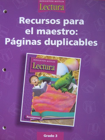(image for) Lectura 3 Recursos para el maestro Paginas duplicables (P)
