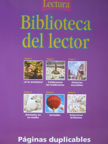(image for) Lectura 3 biblioteca del lector Paginas duplicables (P)
