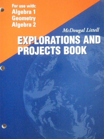 (image for) Explorations & Projects Book for Algebra 1, 2, Geometry (P)