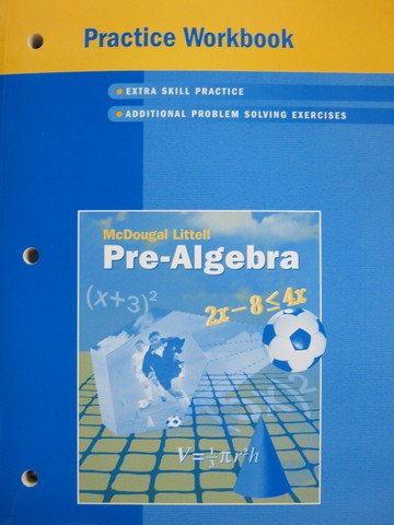 (image for) Pre-Algebra Practice Workbook (P)