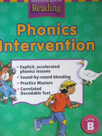 (image for) Phonics Intervention Level B TG (TE)(P) by Cooper, Pikulski,