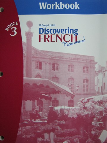 (image for) Discovering French Nouveau! Rouge 3 Workbook (P) by Valette & Valette